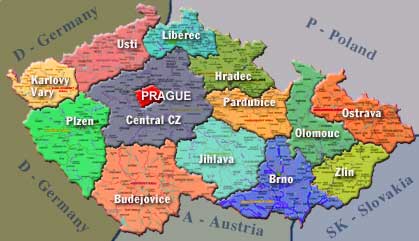 czech real estate map
